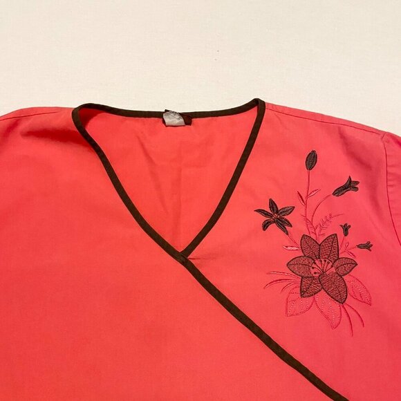 Denice Womens Scrub Shirt Top 2XL - Picture 2 of 16